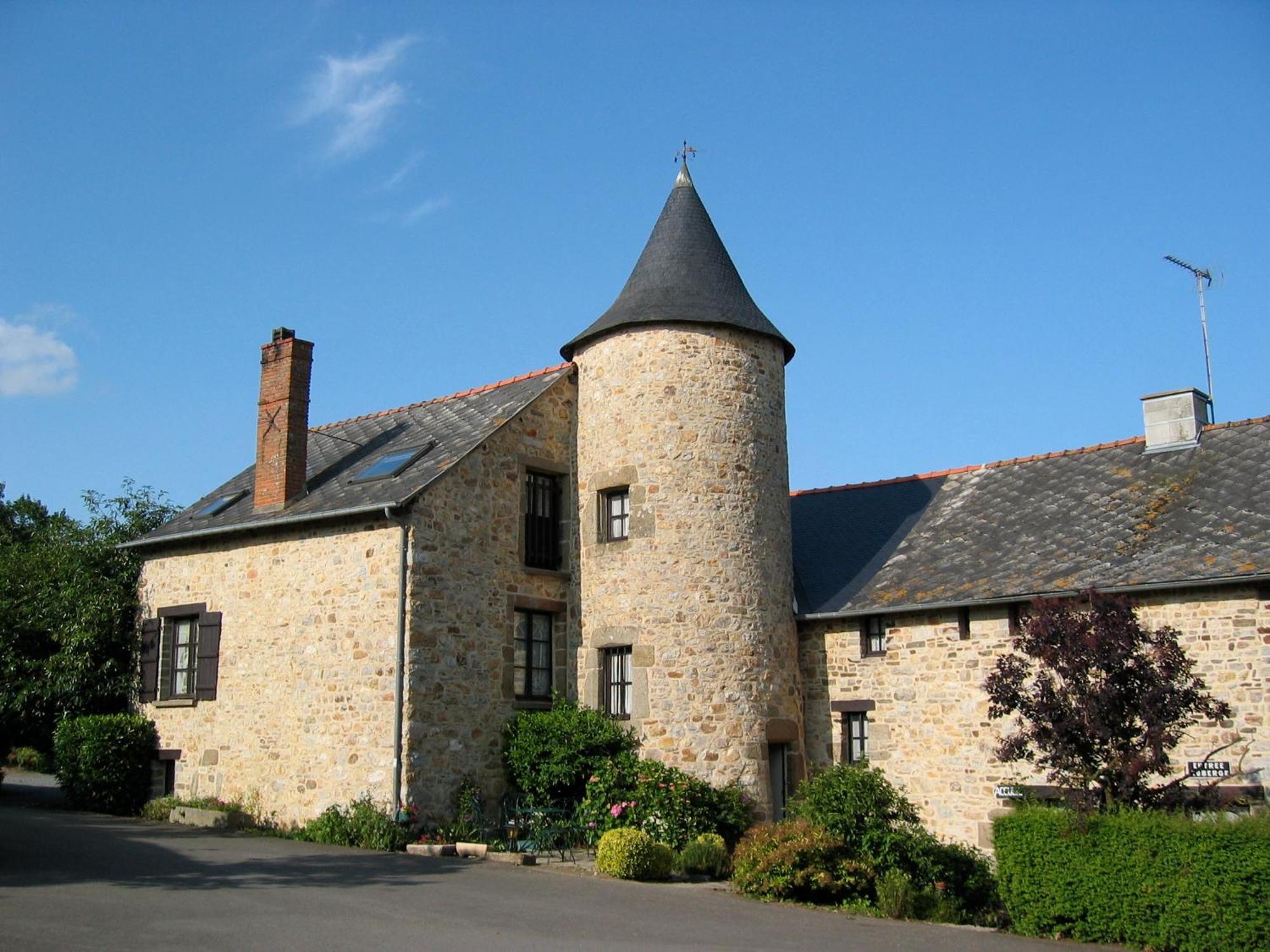 Chambres D'Hotes De La Ferme Auberge De Mesauboin Billé 외부 사진